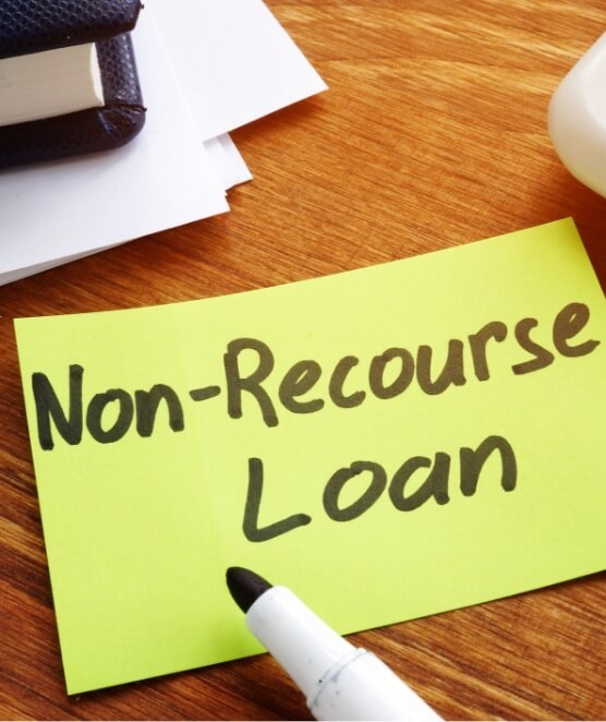 Document showing terms for non-recourse commercial loans